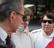 Protesto akcijos akimirka