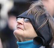 Protesto akcijos akimirka