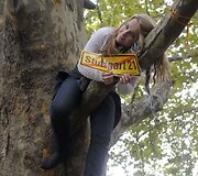 Audringi susirėmimai tarp riau&scaron;ių policijos ir protestuotojų.