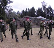 Nemenčinėje, vyksta tarptautinės pratybos &bdquo;Stiprus Liūtas&ldquo;.