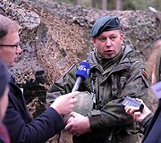 Nemenčinėje, vyksta tarptautinės pratybos &bdquo;Stiprus Liūtas&ldquo;.