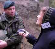 Nemenčinėje, vyksta tarptautinės pratybos &bdquo;Stiprus Liūtas&ldquo;.