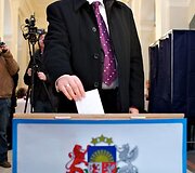 Latvijos ministras pirmininkas Valdis Dombrovskis