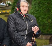 Danutė meldžiasi