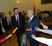 Vilniaus ir Sankt Peterburgo vadovų susitikimas 