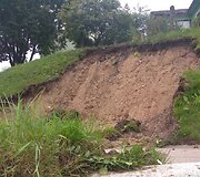 Kėdainiai tvarkosi po liūties. 