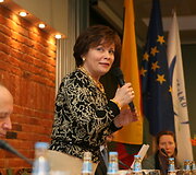 Kra&scaron;to apsaugos ministrė Rasa Juknevičienė