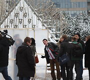 Studentų protesto akcija
