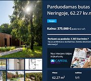 Parduodami &bdquo;butai&ldquo; Juodkrantėje