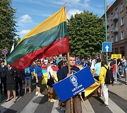 Klaipėdoje savaitgalį &scaron;urmuliuoja &scaron;ventės svečiai ir dalyviai. 