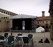 Santiago de Compostela mieste &ndash; susikaupimas ir rimtis. 
