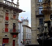 Santiago de Compostela mieste &ndash; susikaupimas ir rimtis. 