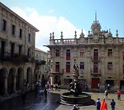 Santiago de Compostela mieste &ndash; susikaupimas ir rimtis. 