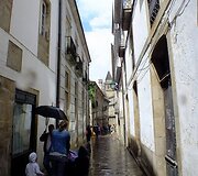 Santiago de Compostela mieste &ndash; susikaupimas ir rimtis. 