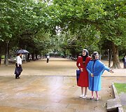 Santiago de Compostela mieste &ndash; susikaupimas ir rimtis. 