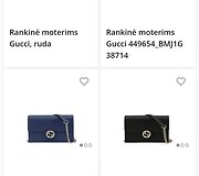 &bdquo;Gucci&ldquo; padirbinių reklama