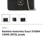 &bdquo;Gucci&ldquo; padirbinių reklama