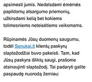 Žinutės