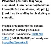Žinutės
