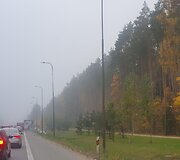 Vilniuje degė vilkiko priekaba. 