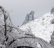 Slovėnija &ndash; ledo gniaužtuose.
