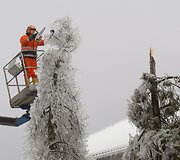 Slovėnija &ndash; ledo gniaužtuose.