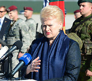 JAV karių kuopa jau yra Lietuvoje.