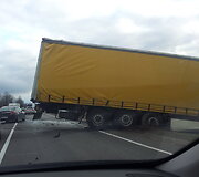Avarija kelyje &bdquo;Via Baltica&ldquo;