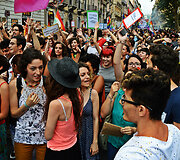 &bdquo;Catania Pride 2015&ldquo; ir vakarienė San Berillo rajone