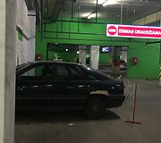 Įvykio vietoje.