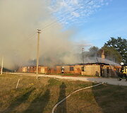 Gaisras Lazdijų rajone