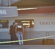 I&scaron;puolis traukinyje