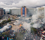 ES žemdirbių protestas