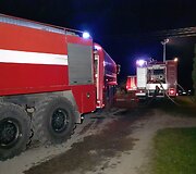 Gaisras Klaipėdos rajone