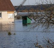 Nuo potvynio kenčiantis Jurbarkas