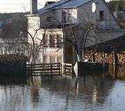 Nuo potvynio kenčiantis Jurbarkas