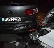Kieme sudaužyti automobiliai
