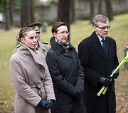 Vainikų padėjimo ceremonija