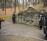 Vainikų padėjimo ceremonija