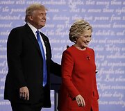 H.Clinton ir D.Trumpo debatai