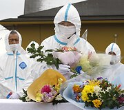 Japonija mini cunamio tragedijos metines 