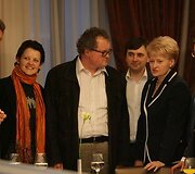 Į Dalios Grybauskaitės &scaron;tabą atvyko ir Leonidas Donskis.