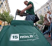 Akimirka i&scaron; laikra&scaron;čio &bdquo;15min&ldquo; gyvenimo