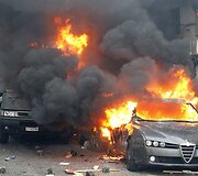 Italijos sostinės centre kilo neramumai.