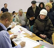 Rinkimų akimirka