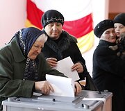 Rinkimų akimirka