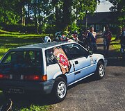 Vitoldas Milius automobiliu &bdquo;Honda Civic&ldquo; važiuoja LDK pėdsakais