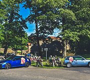 Vitoldas Milius automobiliu &bdquo;Honda Civic&ldquo; važiuoja LDK pėdsakais