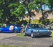 Vitoldas Milius automobiliu &bdquo;Honda Civic&ldquo; važiuoja LDK pėdsakais