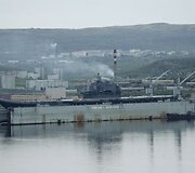 Povandeninis laivas  &bdquo;Jekaterinburg&ldquo; doke